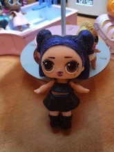 L O L Muñeca brillante sorpresa de colección limitada, juguete para regalo para niño, 8cm, chica, hermana, LOL, unicornio, chico