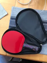 Huleson-raqueta de Ping Pong de entrenamiento, Nano carbono 9,8, para ataque rápido