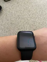 Protector de pantalla completa para Apple watch, carcasa dura mate para Apple watch 6/SE/5/4/3/360, película de vidrio templado para iwatch 2/1, 4/5