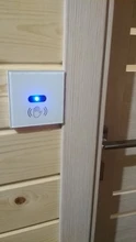 SMATRUL-Interruptor de luz de pared inteligente con Sensor infrarrojo, Panel de pantalla de vidrio, sin línea de fuego, fuente de alimentación de 220V, 10A, UE, Reino Unido
