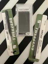 Pestañas postizas individuales de visón, 16 hileras, suministros de maquillaje, hechas a mano