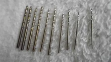TTAKA7 10 unids/set Set de puntas de taladro en espiral HSS M35 Co broca 1mm 1,5mm 2mm 2,5mm 3mm utilizado para acero de acero inoxidable