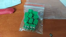 Terminal-Block Connector Screw KF301-4P Pitch PCB 2P Straight 3P Pin 10pcs/Lot Blue Green