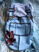 Estampado bonito verano mascotas camiseta perro ropa chaleco para gatos mascota camiseta T Shirt de algodón perro trajes de vestir ropa de perro para perros pequeños