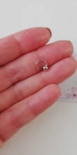 Pendientes pequeños de plata de ley S925 para mujer, con forma de hueso del oído, orejera hipoalergénica sencilla, con personalidad