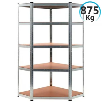 Corner shelving Modular Galvanized 5 Shelves Adjustable 180x90x40x70,5cm 875Kg GH91
Corner shelving Modular Galvanized 5 Shelves Adjustable 180x90x40x70,5cm 875Kg GH91