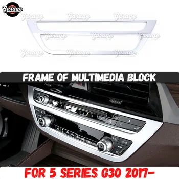 Frame of multimedia block case for BMW 5 series G30 2017- ABS plastic molding 1 set /1 pcs decoration car styling
Frame of multimedia block case for BMW 5 series G30 2017- ABS plastic molding 1 set /1 pcs decoration car styling