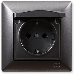 PnpnElectrıc Gns Visage Ambiance Metallic Smoked Gray Grounded Socket With Cover 16A 220V AC Socket with Side with Earth cover
PnpnElectrıc Gns Visage Ambiance Metallic Smoked Gray Grounded Socket With Cover 16A 220V AC Socket with Side with Earth cover