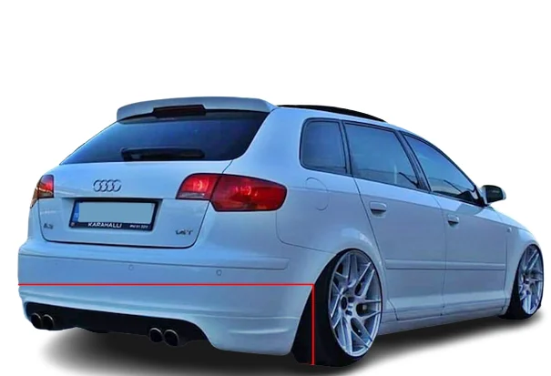 Audi A3 8p 5 kapı için 2003-2008 Arka Tampon Dudak S3 Style Arka Tampon Etek Abs Plastik
Audi A3 8p 5 kapı için 2003-2008 Arka Tampon Dudak S3 Style Arka Tampon Etek Abs Plastik