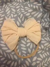 Diadema de lazo de encaje para niña, bandana suave de nailon elástico para el pelo de recién nacido, envolturas para el pelo para niño, accesorios Diy para regalo de cumpleaños