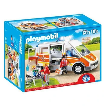 Ambulance with Light and Sound City Life Playmobil 6685
Ambulance with Light and Sound City Life Playmobil 6685