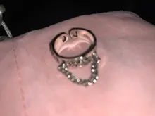 Foxanry-anillos de plata de ley 925 para mujer, cadena creativa de moda, borla, Planeta, Vintage, Punk, joyería para fiesta, regalos