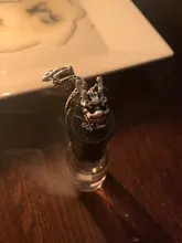 Anillo de estilo gótico para hombre y mujer, sortija de serpiente con diseño de garra de dragón y animales, Estilo Vintage, Punk, Hip Hop, apertura ajustable, regalo de joyería