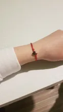 2 unids/lote Pequeño amor corazón pulsera de la suerte, rojo, negro, blanco, Color de la cuerda pulsera ajustable par de Pulseras de Moda al por mayor