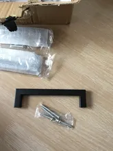 Drawer Pulls Knobs Furniture-Hardware Wardrobe Cabinet-Handle Cupboard Kitchen-Door Square