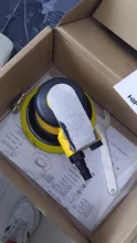 Lijadora de aire neumática de 5/6 pulgadas, herramienta de pulido, máquina de Palma Orbital aleatoria, amoladora para el cuidado de la pintura del coche, eliminación de óxido