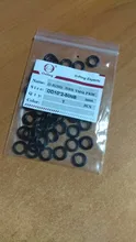 Anillo de goma negro NBR, lote de 50 unidades, OD5/5,5/6/6 5/7/8/8 5/9/10/10 5/11/11, anillo redondo de 5/12/13x2mm, juntas de sellado de aceite