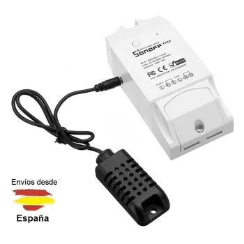 Domotica SONOFF TH10 + WIFI switch probe 2.4 GHZ humidity temperature MONITOR COMPATIBLE with ALEXA and GOOGLE HOME
Domotica SONOFF TH10 + WIFI switch probe 2.4 GHZ humidity temperature MONITOR COMPATIBLE with ALEXA and GOOGLE HOME