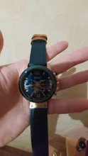CURREN-Reloj deportivo para hombre, pulsera de cuero, deportivos, de piel militar, esfera de segundos/minutos, masculino