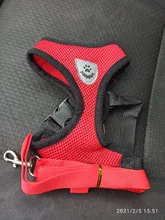 Breathable Mesh Small Dog Pet Harness and Leash Set Puppy Cat Vest Harness Collar For