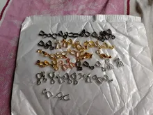 50 unids/lote 5x14mm 6x17mm 8x20mm 7 colores colgantes plateados broches conectores cuentas de cobre cuentas de bola hallazgos de joyería