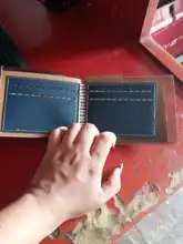 Cartera de piel sintética para hombre, billetera corta de cuero Retro, Horizontal, multitarjeta, de lujo, monedero de Color puro a la moda