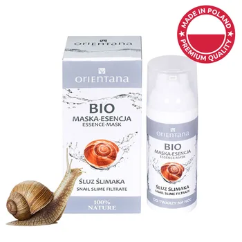 

Orientana 98.6% Natural BIO ESSENCE-MASK with best quality SNAIL SLIME FILTRATE - fights discolourations, 50ml