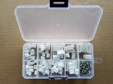 230 Uds XH2.54 2p 3p 4p 5 pin 2,54mm Kit de Terminal/vivienda/conector de pines conectores de cable adaptador Kits XH TJC3