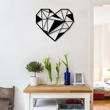 Металлический декор стен Divided Heart 62x70 cm дизайн интерьера домашнего 
Металлический декор стен Divided Heart 62x70 cm дизайн интерьера домашнего