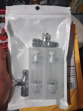 Diffuser Regulator Bubble-Counter-Check-Valve Aquarium Co2 Prevent Backflow Aluminum