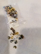 Pulseras de cuerdas de cuero para hacer joyas, tapas de borla con punta final, con hebilla, 3, 4, 5, 7, 8, 10mm, cuentas engastadas de cierre, 50-100 Uds.