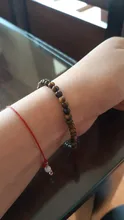 Pulsera elástica de 4mm con cuentas de lapislázuli de piedra Natural, brazalete con cuentas redondas de ojo de Tigre, joyería para hombres y mujeres