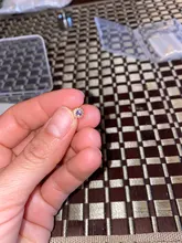 Aide-pendientes de plata de ley 925 con Circonia cúbica, pendientes de tuerca con diseño de flor de cristal, para mujeres y niñas