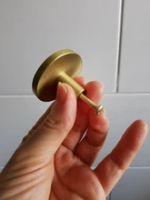 tiradores para armarios y cajones latón manijas de muebles Shell Simple nórdicos Pastoral armario tiradores de tocador armario gabinete de cajón redondo colorido tira