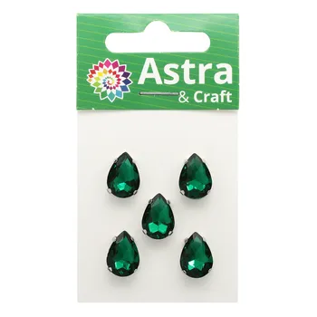 Ац009нн1014 crystal rhinestones in The collets of the shape 'cap', Emerald 10x14mm, 5 PCs.
Ац009нн1014 crystal rhinestones in The collets of the shape 'cap', Emerald 10x14mm, 5 PCs.