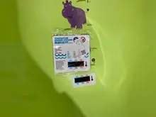 Tarjeta de medición de temperatura del agua para baño de bebé, pegatinas de temperatura para bañera, piscina, dibujos animados