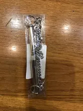 Silbato largo de latón para mascotas, puede ajustar el sonido, silbatos para perro, perros, cola, suministros para mascotas