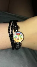 Pulsera trenzada de varias capas para niños, brazalete de cuero trenzado, con diseño de estrella de juguete