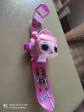 LOL dolls-Relojes de pulsera con proyección 3D para niños, pulsera Digital de silicona con dibujos animados, regalo de figuras de Anime