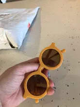 Gafas de sol para niños, anteojos de sol infantiles Retro de Color sólido, a prueba de rayos ultravioleta, redondas y cómodas, 2021