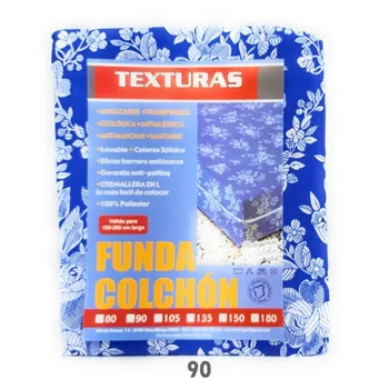 Mattress Cover DENIER Blue Zipper Flower L 90x190 cm
Mattress Cover DENIER Blue Zipper Flower L 90x190 cm