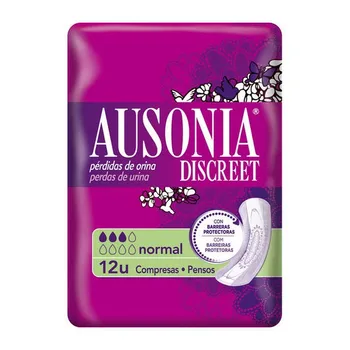Incontinence Sanitary Pad Normal Ausonia (12 uds)
Incontinence Sanitary Pad Normal Ausonia (12 uds)