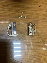 Accesorios para bolso de mano, 2 uds., cierre de hebilla de Metal para bolso, Hardware cruzado, conector para asa de bolso, 2020