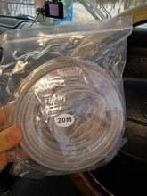 Hamrotte-Cable CCTV Ethernet para cámaras IP, 5M/10M/20M/opcional 30M, conector de 2,1mm/5,5mm, RJ45 + DC, sistema NVR