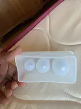 Molde de bola de estrella de silicona, esfera de Gel, gota de cristal, 25, 20, 15mm, multi-tamaño, nuevo