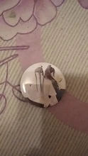 Bolsa de Metal de dibujos animados, broche de placa con pantalla de Anime, Mo Bao Zu Shi, regalo de colección