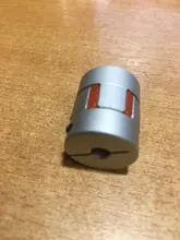 Acoplador de tres mandíbulas D20L25, eje flexible de aluminio D20 L25, conector de motor de acoplamiento BW, almohadilla de goma sólida 6/6,35/8/10 /mm