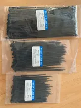 Juego de cables de nailon de autosujeción, conjunto de tirantes de plástico, 3x300, 3x100, 4x150, MRO, suministro Industrial, sujetadores y Cable de Hardware, 200 Uds.