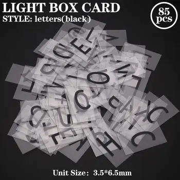Light Boxes A4 Letters 85pcs Tool Led Gifts Sign Box Diy Cards Up Lighting Letters Gift Board Replacement Photography
Light Boxes A4 Letters 85pcs Tool Led Gifts Sign Box Diy Cards Up Lighting Letters Gift Board Replacement Photography