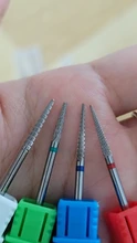Brocas eléctricas de carburo para manicura, 1 Uds., herramientas de pedicura